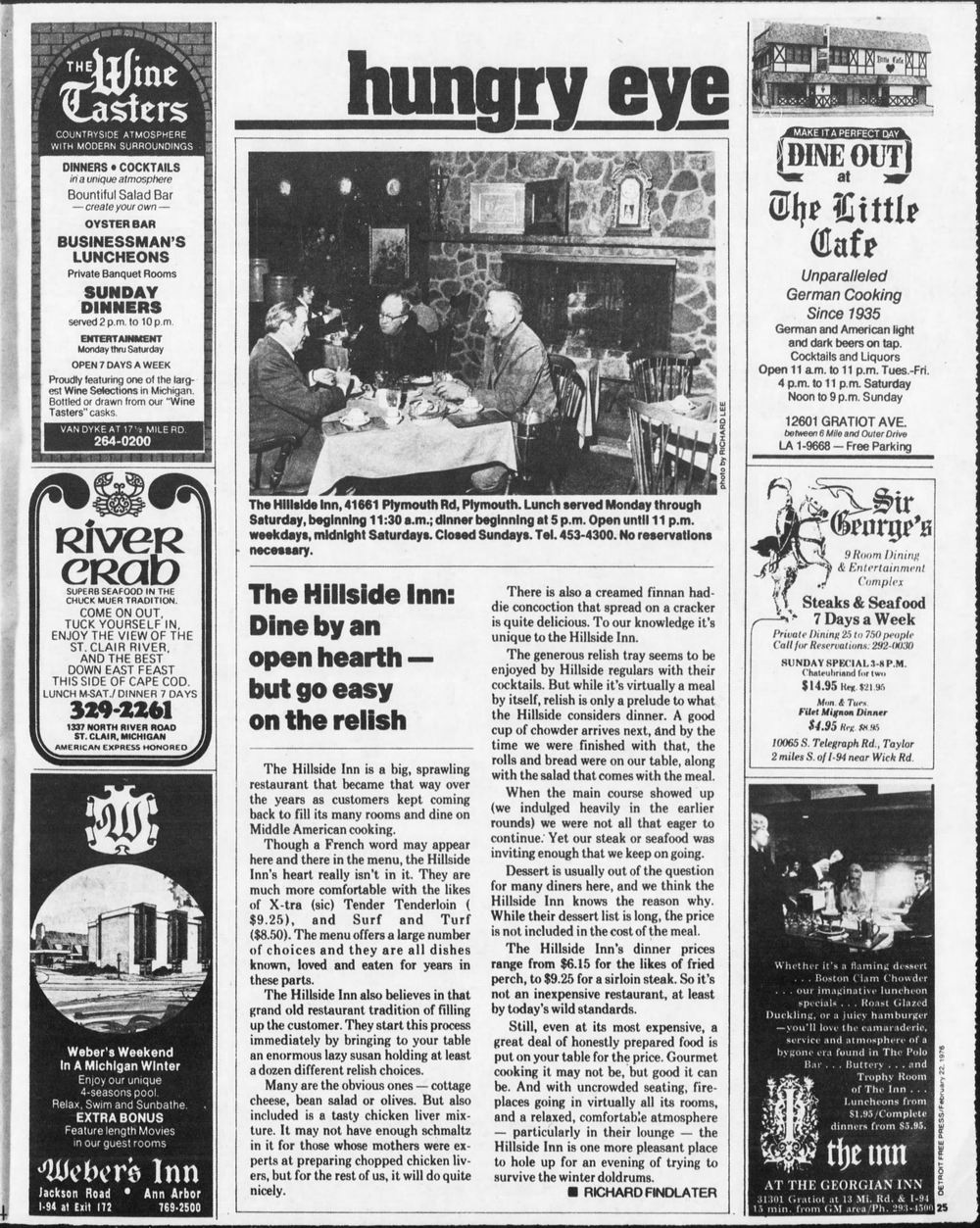 Courthouse Grille (Hillside Inn, Ernestos) - Feb 22 1976 Review (newer photo)